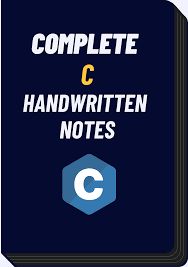 C HandWritten Notes